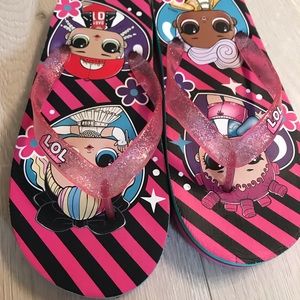 Lol dolls flip flops